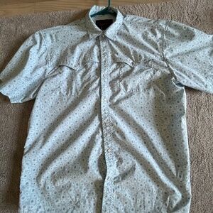 Howler Bros short sleeved shirt pearl snaps